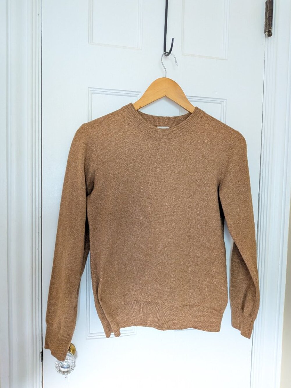 A New Day Women's Camel Crew Neck Sweater